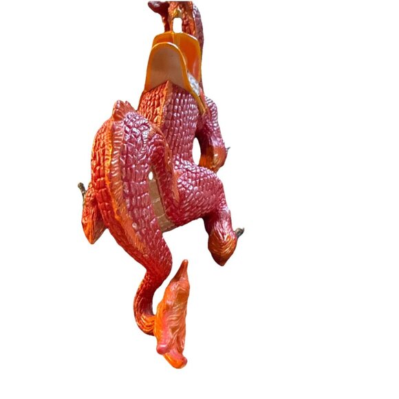 2010 PAPO FIRE RED ORANGE DRAGON FIGURE - Picture 5 of 10